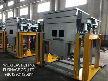 کیفیت  Cored Induction Copper Brass Bronze Melting Furnace , Upcasting Continuous Frequency Induction Furnace کارخانه